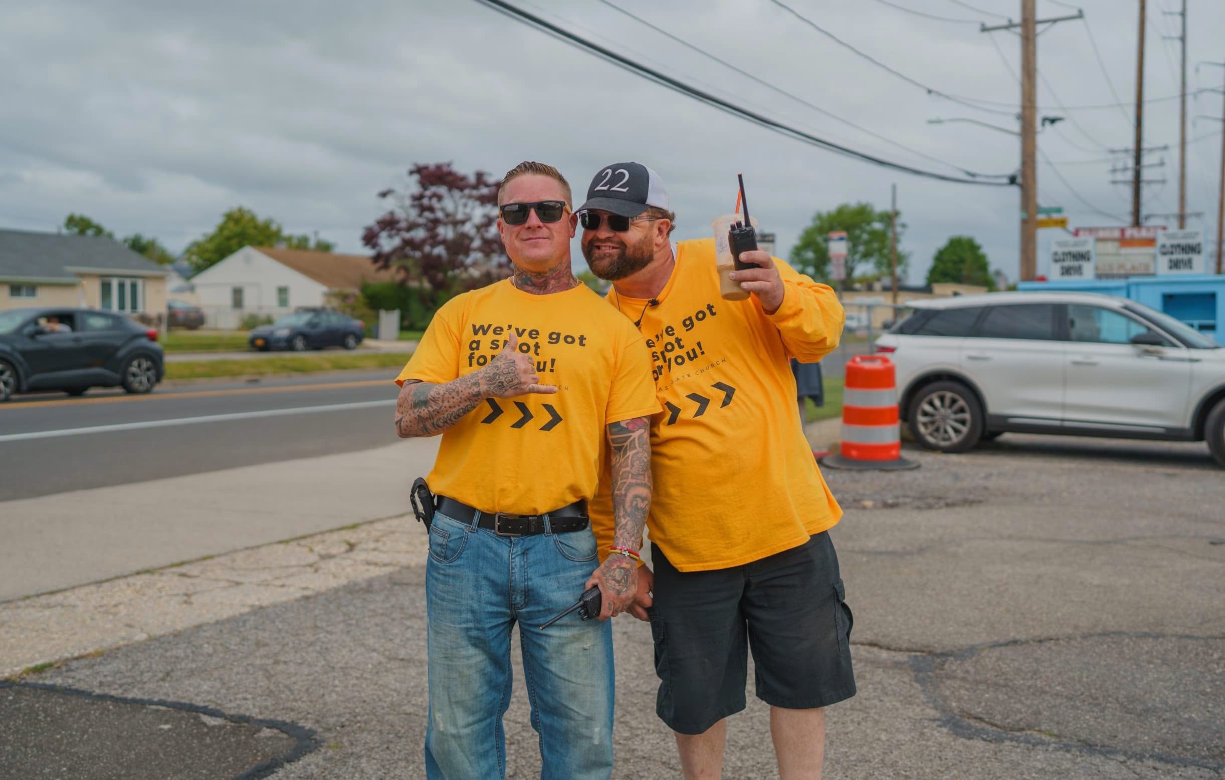 Parking Team serving at East Gate Church